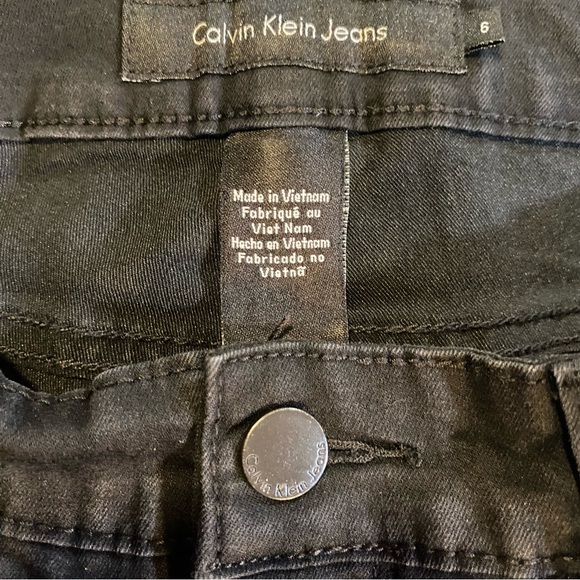 Calvin Klein skinny lightweight stretch jeans GUC, SZ 6 - Picture 4 of 10